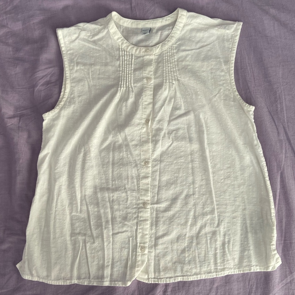 Old Navy White Blouse
